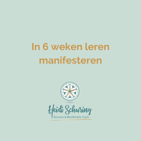 In 6 weken leren manifesteren groen
